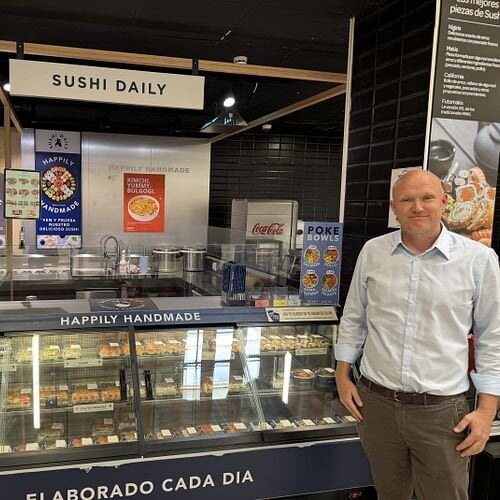 Sushivekst: Sushibølgen har ikke kommet like langt i Spania som i mange andre europeiske land, men den er på full fart innover landet, sier Tore Holvik.