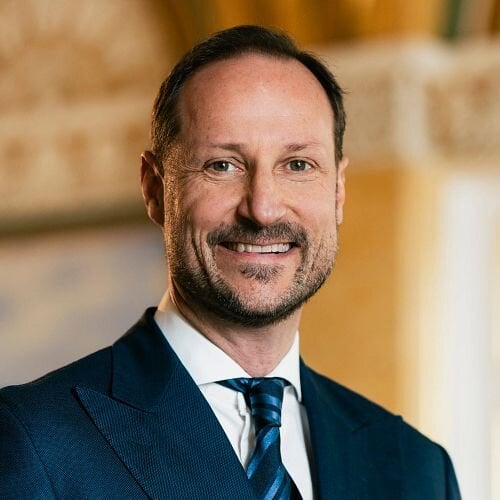 H.K.H. kronprins Haakon besøker mandag 13. april sjømatbedrifter i Møre og Romsdal. Foto: Ola Vatn / Det kongelige hoff.