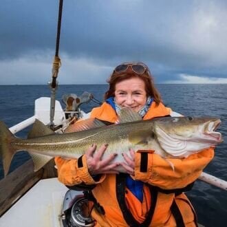 Sjømatutsending Kristin Pettersen med skrei