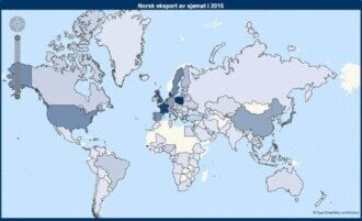 Digital rapport, norsk sjømateksport 2015