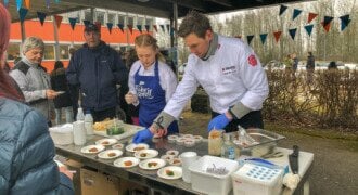 1 200 barn og unge spiste fisk på sjømatfestival