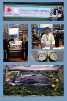 Bilder fra Boston Seafood Show.