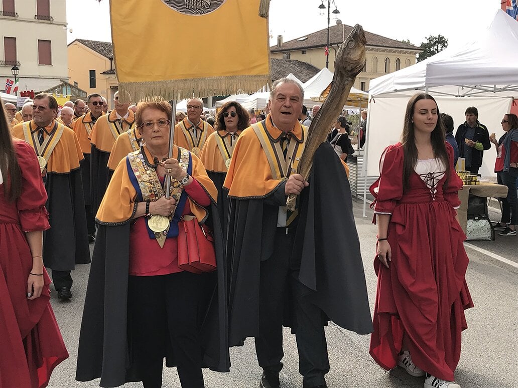 Tørrfiskprosesjon i Sandrigo foto Christina Neumann